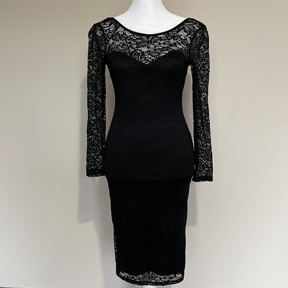Gianni Bini Sweetheart Lace Bodycon Sheath Dress